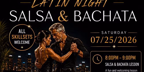 Grand Opening Latin Night - Salsa & Bachata