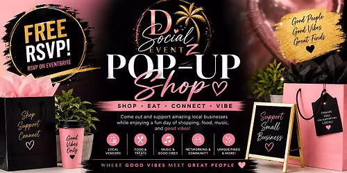 D SOCIAL EVENTZ POP-UP SHOP\u2728