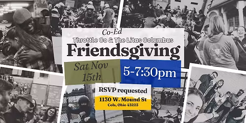Throttle Co & The Litas Columbus Co-Ed Friendsgiving 