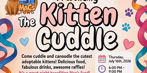 KITTEN CUDDLE PARTY