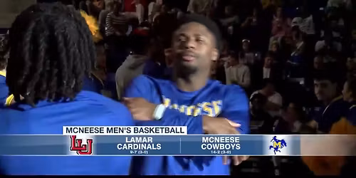 McNeese State Cowboys at Lamar Cardinals Mens Basketball