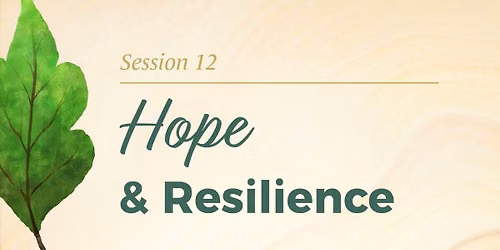 GriefShare Session 12