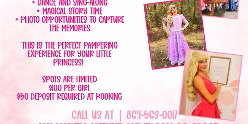 Get pampered with a princess & dolled up with Barbie! \ud83d\udc51\ud83d\udc96