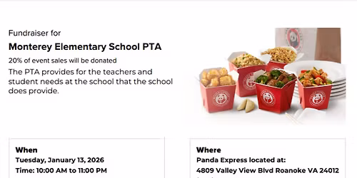 MES Panda Express Spirit Night 