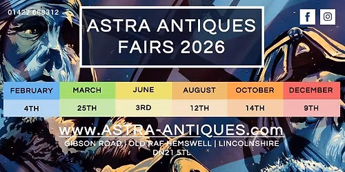 Astra Antiques Fairs - 2026