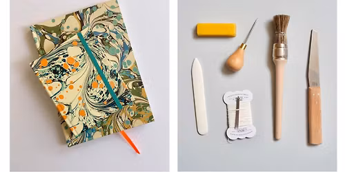 Bookbinding with Marbled Papers