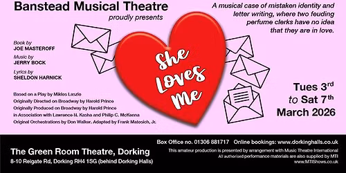 'She Loves Me' - Auditions