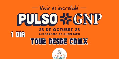 Festival Pulso GNP 2025 - INFO Tour desde CDMX