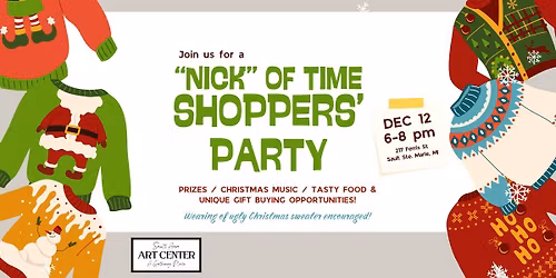 Nick of Time Holiday Shopping Party