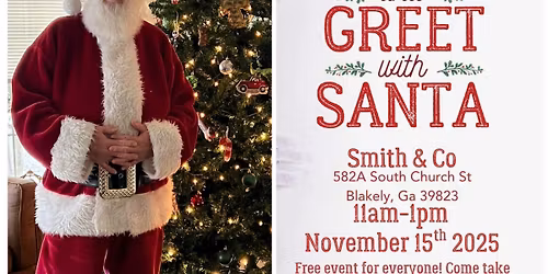 Meet & Greet with Santa at Smith & Co