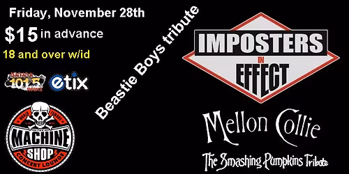 IMPOSTERS IN EFFECT at The Machine Shop