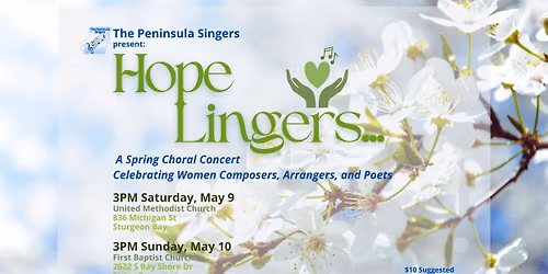 Spring Choral Concert: Hope Lingers