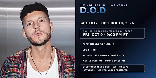 D.O.D at LIV Nightclub