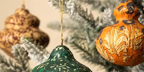 Paper Mache Ornament Making
