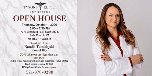 Open House at Tysons Elite Esthetics