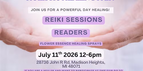 Holistic Healing Fair