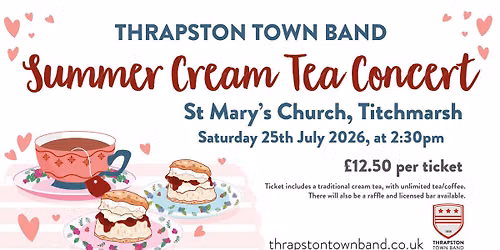 TTB Summer Cream Tea Concert