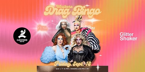 Drag Bingo at Clocktower Brew Pub Westboro!