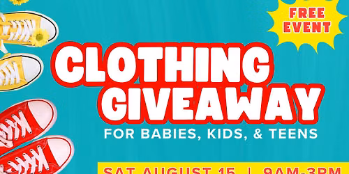 Clothing Giveaway Event!