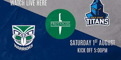 Warriors vs Titans!! \ud83c\udfc9\ud83c\udfdf\ufe0f