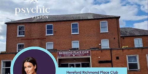Hereford Richmond Place Club - Psychic Show 
