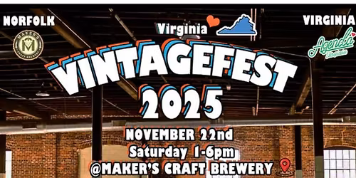 Virginia Vintagefest 2025 by AGENDAVA at Maker's Craft Brewery