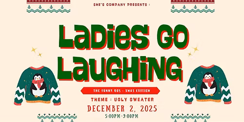 Ladies Go Laughing : xmas edition
