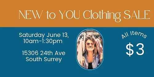 SAS NEW TO YOU CLOTHING SALE 2026