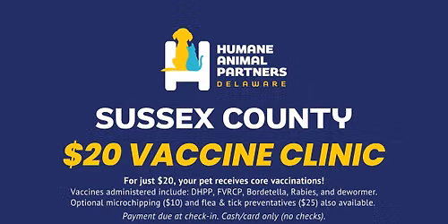 $20 Vaccine Clinic