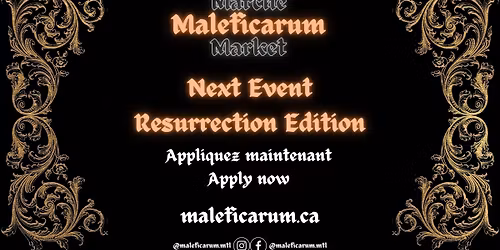 Resurrection 2026 - March\u00e9 Maleficarum Market