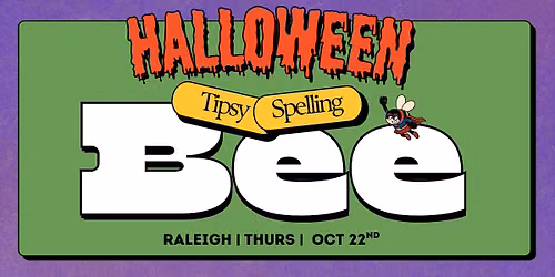 Tipsy Spelling Bee: Halloween Edition