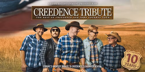Best of Creedence and John Fogerty Tour - Hudiksvall 14 Februari - 2026