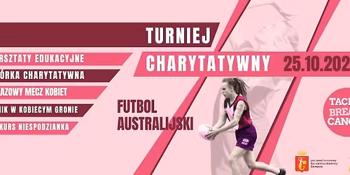 Turniej Charytatywny Futbolu Australijskiego - Tackle Breast Cancer 2025