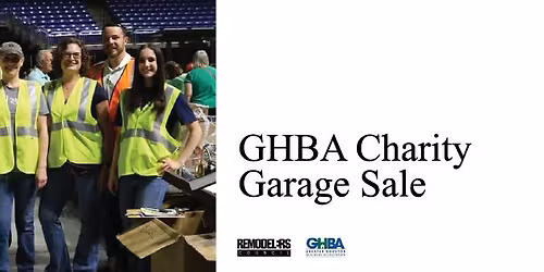 GHBA Charity Garage Sale