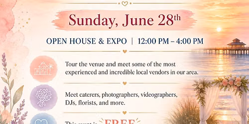 Clearwater Beach Wedding Showcase & Open House