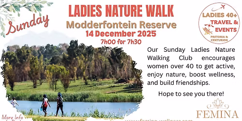 Nature Walk - Modderfontein Reserve