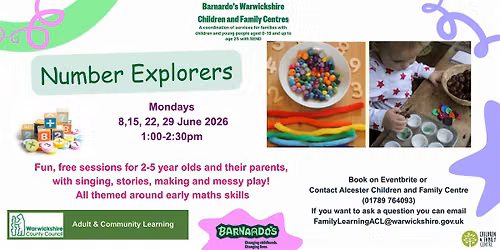 Number Explorers (2-5 years)
