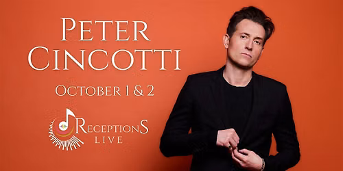 Peter Cincotti at Receptions Live
