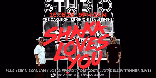 Studio Fridays : Shaka Loves You
