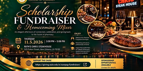 XUNPAG Homecoming Scholarship Fundraiser