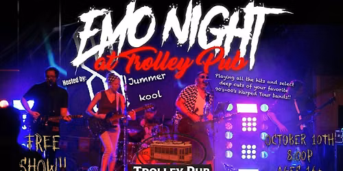 Emo Night at Trolley Pub!