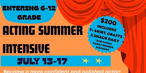 Summer Theater Intensive