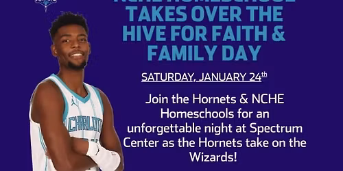 NCHE Homeschool Day at the Hornets
