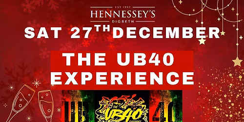 THE UB40 EXPERIENCE Live at Hennesseys