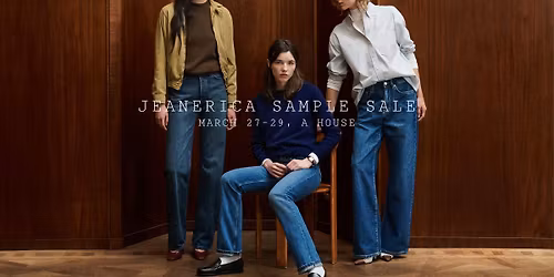 JEANERICA SAMPLE SALE