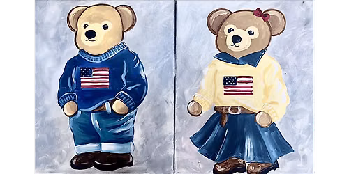 Vintage Ralph Bears - Paint and Sip in Houston | Classpop!\u2122
