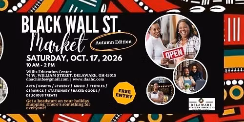 Black Wall Street Market -- Holiday Edition