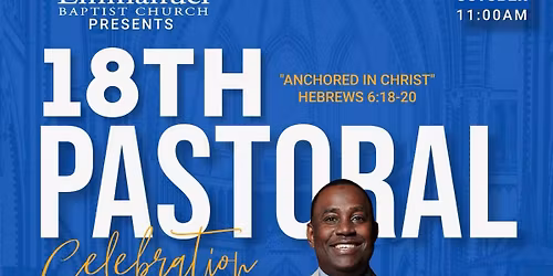Pastor David A. Cobb Jr. Anniversary