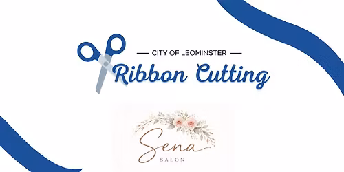 Sena Salon Ribbon Cutting