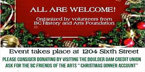 Annual Community Christmas Dinner